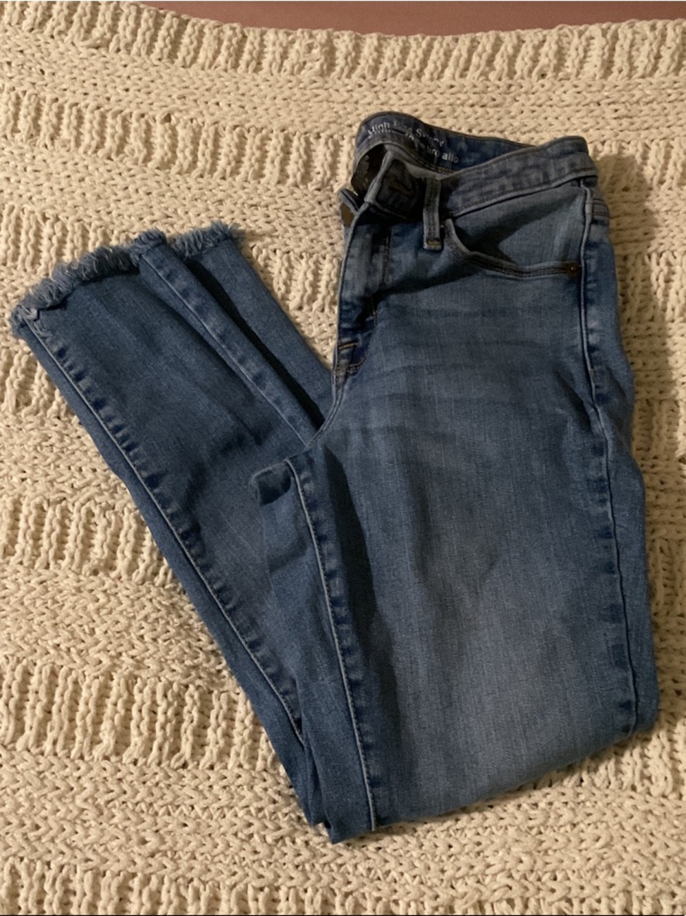 Mossimo Supply Co. Skinny Jeans in Medium Blue Wash